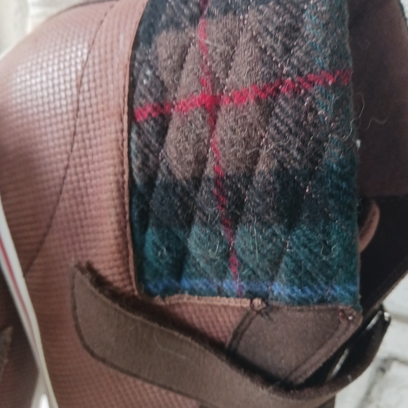 COLE HAAN / NIKE AIR MEN'S HIGH TOP SNEAKERS SIZE 10M PLAID TRIM - Picture 2 of 6